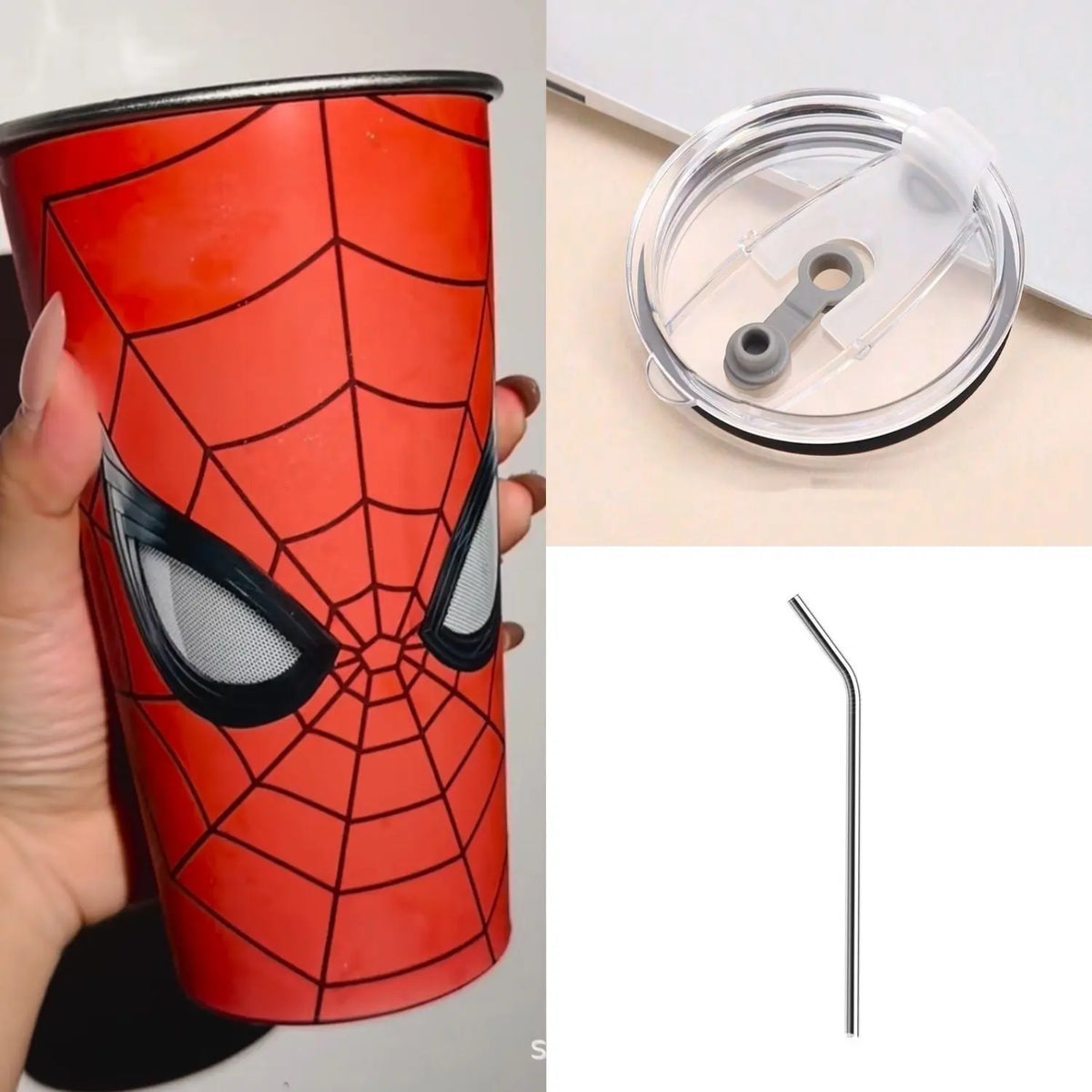 Spider-Themed Insulated Tumbler The Florae