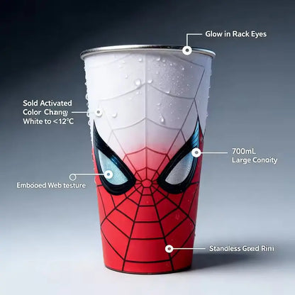 Spider-Themed Insulated Tumbler The Florae