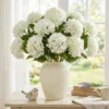 White Hydrangea Bouquet