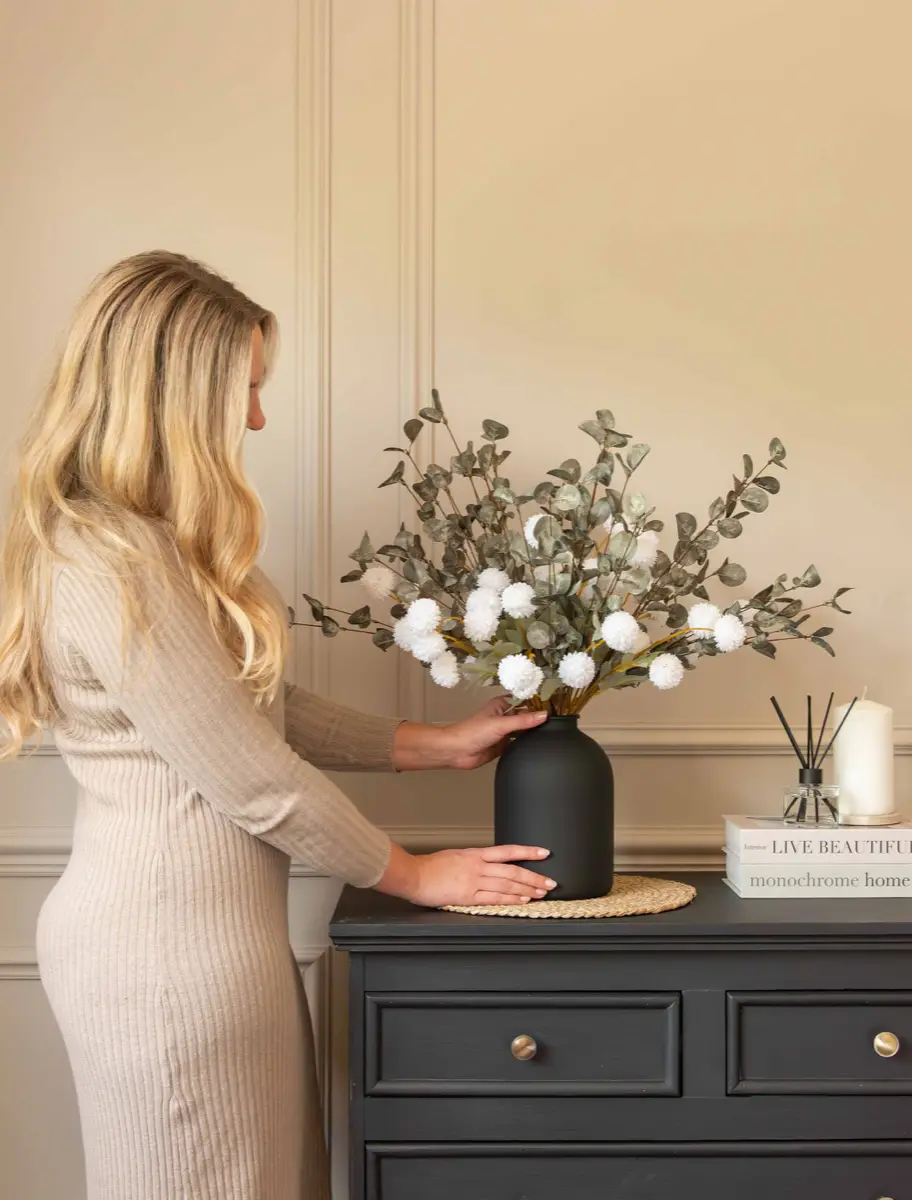The Florae styled at home