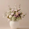 p011_main Blush Rose Faux Arrangement