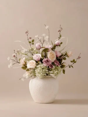 Blush Rose Faux Arrangement