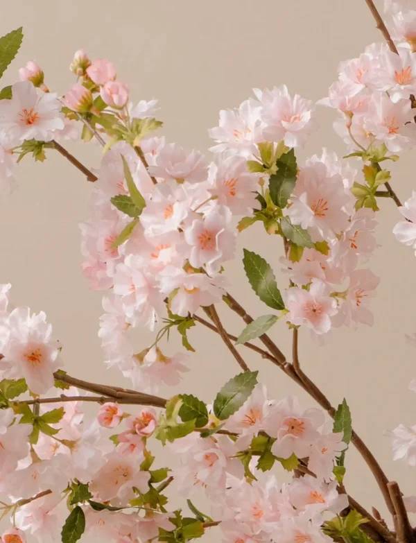 p097_g2 Japanese Cherry Blossom Faux Branches — Blush