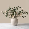Eucalyptus & Cream Magnolia Faux Arrangement