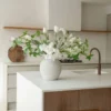 Tulip & Agapanthus Faux Arrangement — White