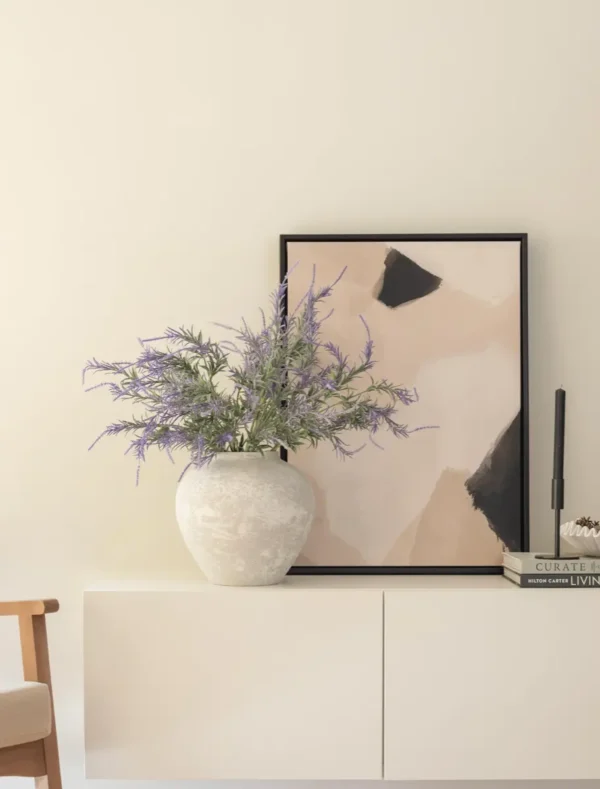 p140_g3 Faux Lavender Bunch (5 Stems)