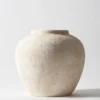 Naomi Ceramic Vase — Beige