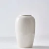 Thea Ceramic Vase — White
